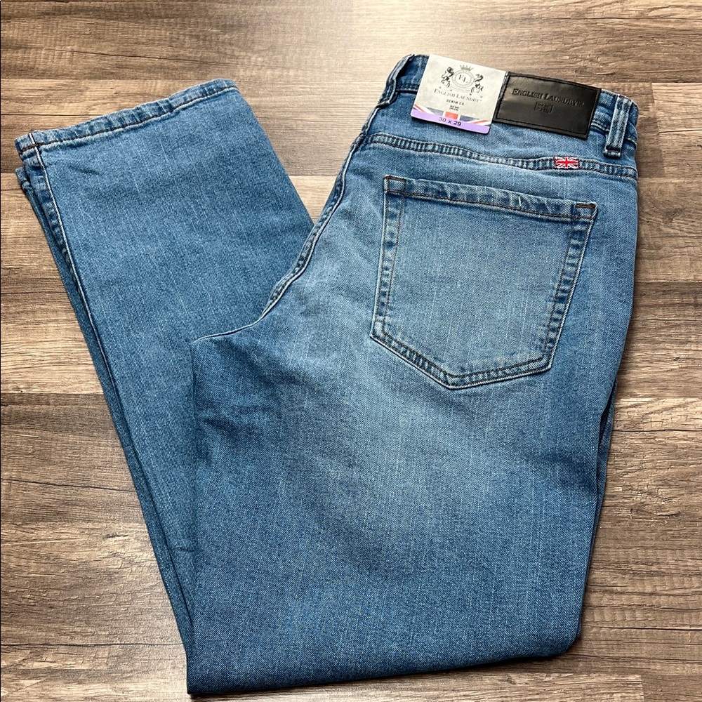 English Laundry Light Blue Denim Jeans - Picture 5 of 11